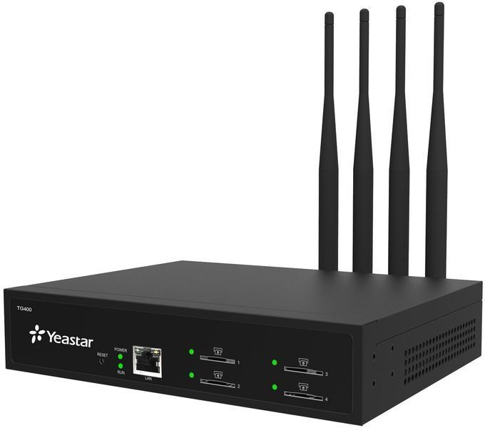 Шлюз VoIP Yeastar TG400G 4xGSM, 1xFE LAN SIP, IAX2 RC_TG400G фото