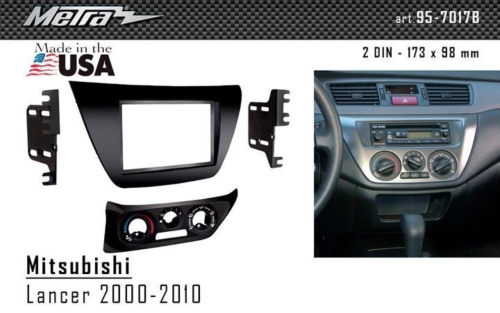 Переходная рамка Mitsubishi Lancer IX Metra 95-7017B AV_95-7017B фото