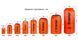 Гермомішок TRAMP PVC Diamond Ripstop 100л UTRA-210, Помаранчевий TM_UTRA-210-orange фото 3