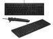 Клавиатура мембранная НР 125, 109key, USB-A, EN/UKR, черный RC_266C9AA фото 2