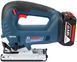 Лобзик Bosch GST 185-LI аккумуляторный 18В 2х4А/ч 3500об/мин ход 26мм 2кг кейс RC_0.601.5B3.024 фото 2