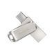 Накопитель SanDisk 256GB USB 3.1 Type-A + Type-C Dual Drive Luxe RC_SDDDC4-256G-G46 фото 2