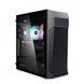 Корпус Zalman Z1 PLUS, без БП, 2xUSB3.0, 1xUSB2.0, 3x120мм, VGA 385мм, LCS ready, TG Side Panel, ATX, черный RC_Z1PLUS фото 2