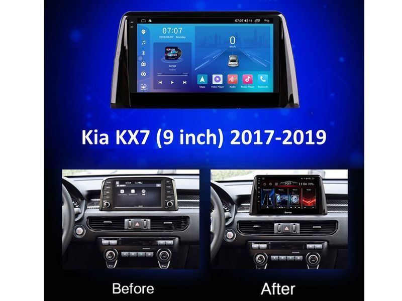 Штатна автомагнітола FORS.auto FS 1 LITE для Kia KX7 (1+32Gb, 9") 2017-2019 FA_FS-1234 фото