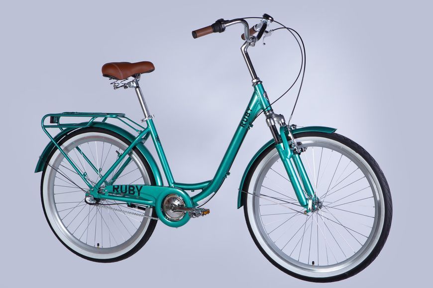 Велосипед AL 26" Dorozhnik RUBY PH рама-17" бірюзовий 2025 VT_OPS-D-26-302 фото