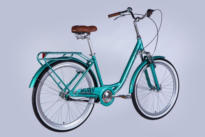 Велосипед AL 26" Dorozhnik RUBY PH рама-17" бірюзовий 2025 VT_OPS-D-26-302 фото