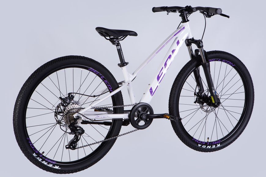 Велосипед AL 26" Leon SUPER JUNIOR DD CS рама-13" білий з бузковим 2025 VT_OPS-LN-26-107 фото